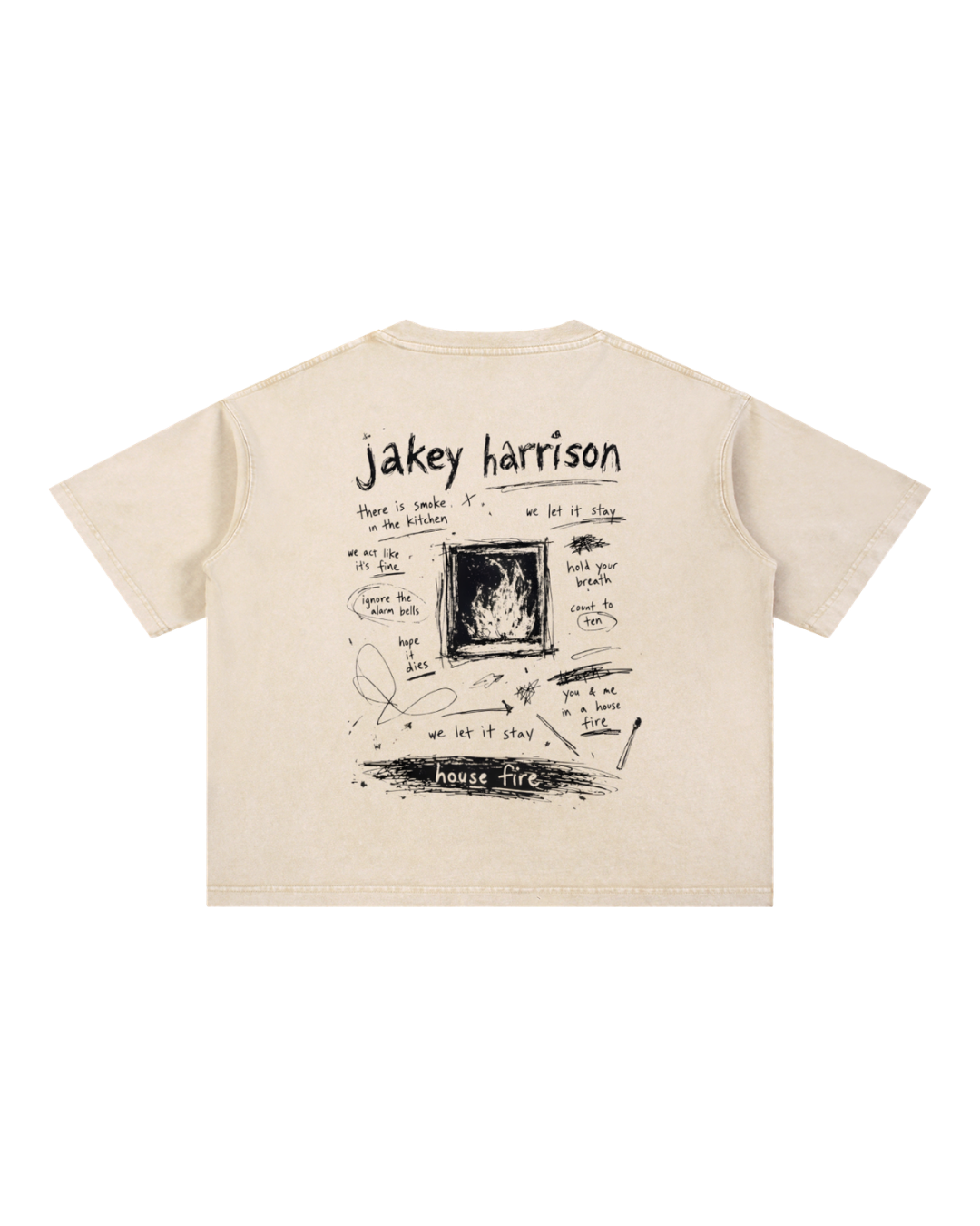 Jakey Harrison 'house fire' T-Shirt